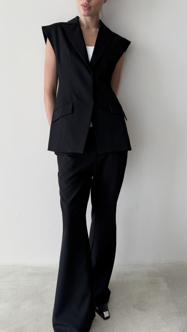 Blazer Vest Pants Set