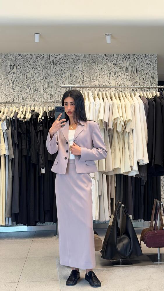 Tailored Suit With Skirt