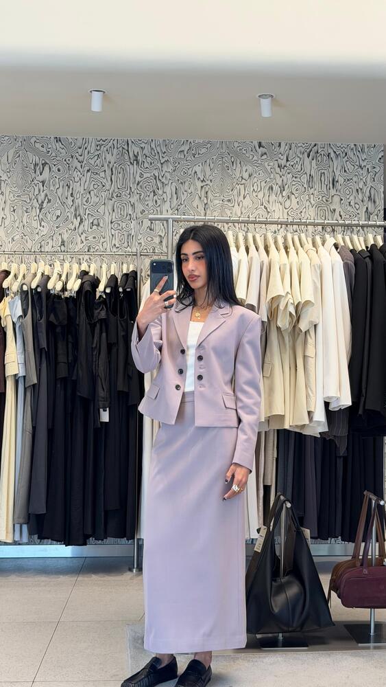 Tailored Suit With Skirt
