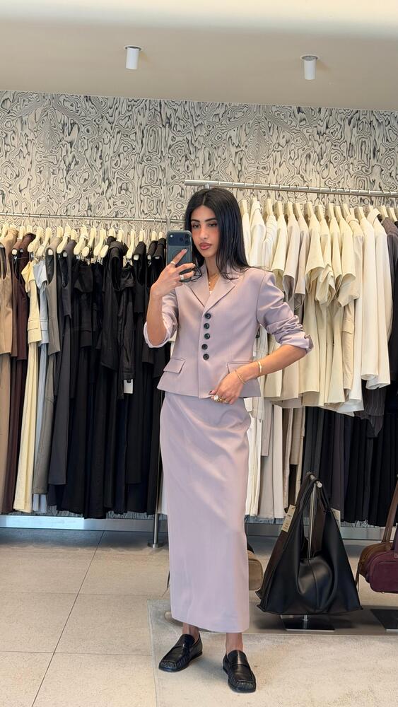 Tailored Suit With Skirt