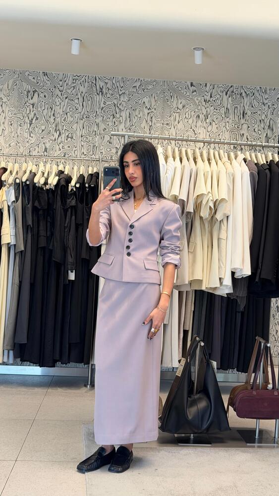 Tailored Suit With Skirt