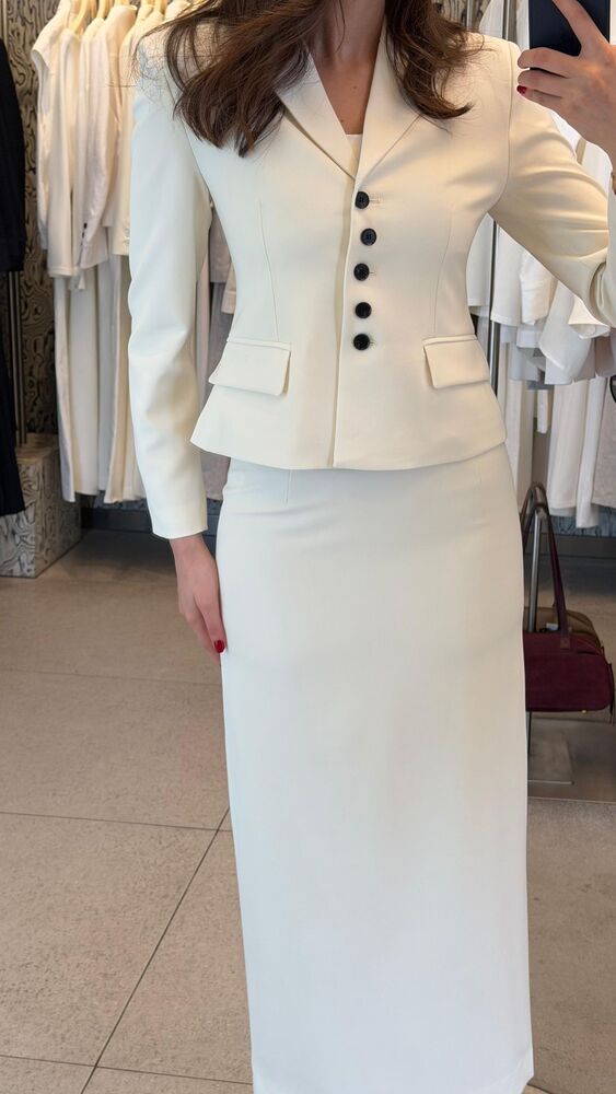 Tailored Suit With Skirt