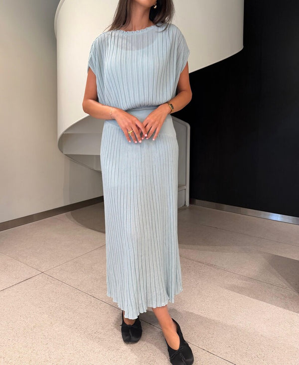 Gathered Pleated Set