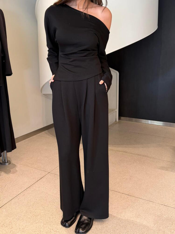 Off Shoulder Top + Pants Set