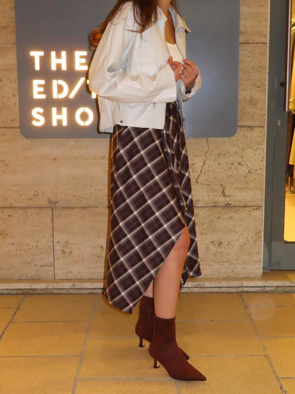 Checkered Skirt