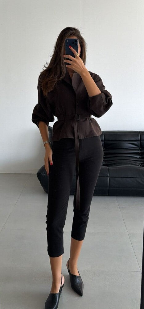 Cropped Trench Jacket