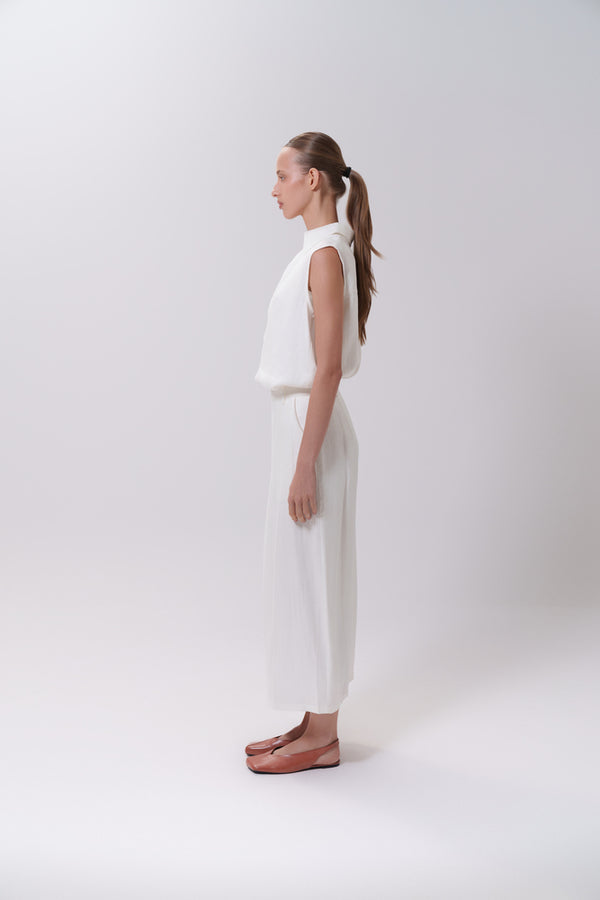 Sleeveless Skipper Collar Set