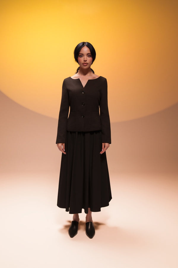 3 Buttons Blazer Set