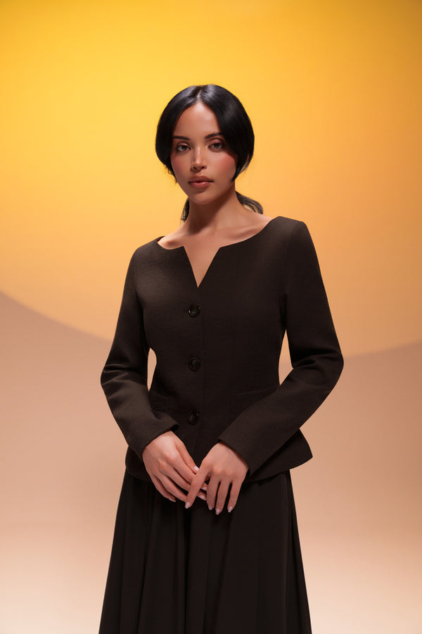 3 Buttons Blazer Set