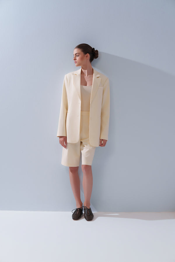 Single Breasted Blazer + Short Set
