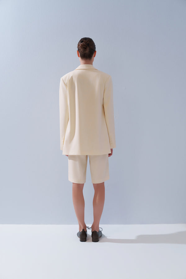 Single Breasted Blazer + Short Set