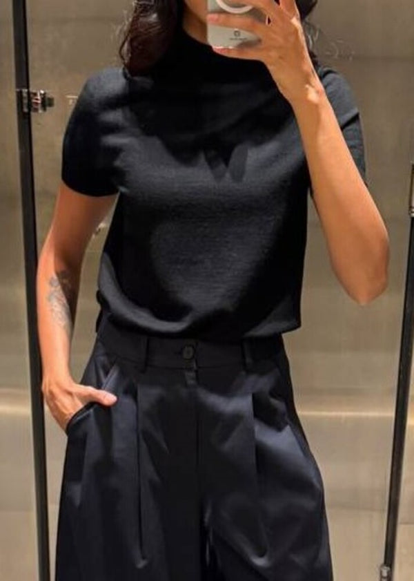 Mock Neck Top