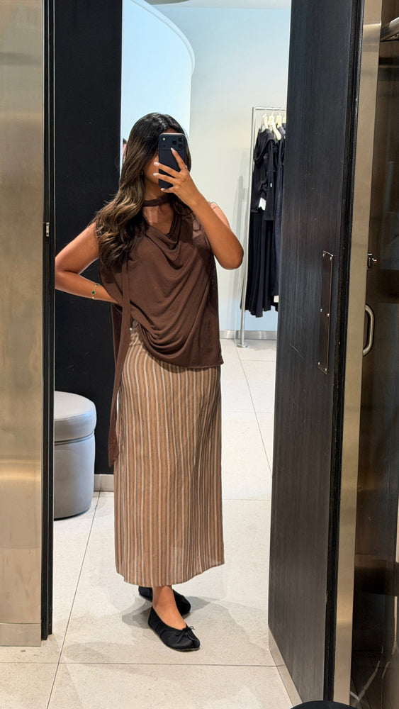 Dangling Tie Top