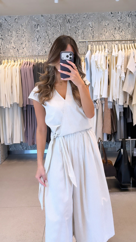 Vertical Side Wrap + Pant Set