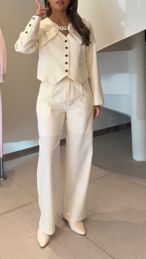 Chic Blazer + Pants Set