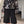 Black & White Patterned Open Front Blazer