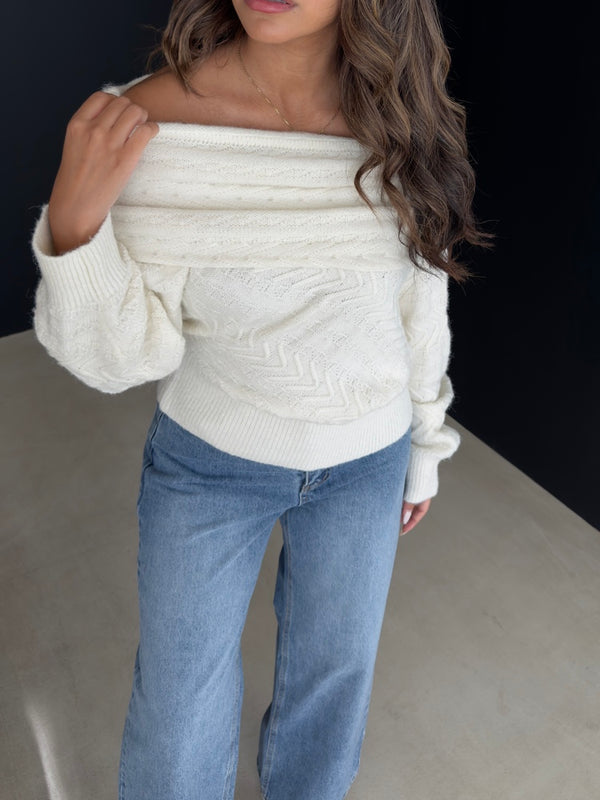 Sweater Cowl Neck