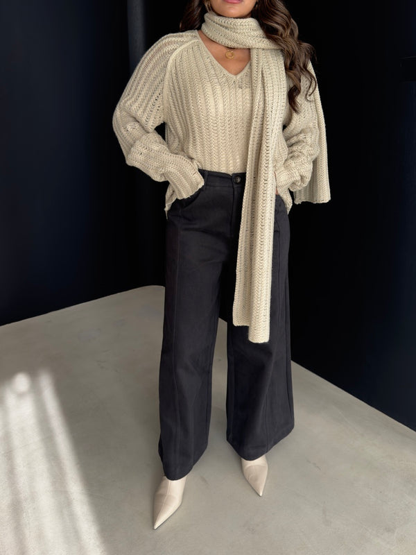 Long Knitted Sweater