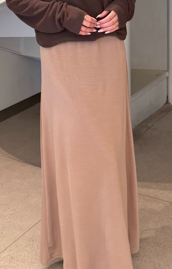 Drawstring Waist Skirt