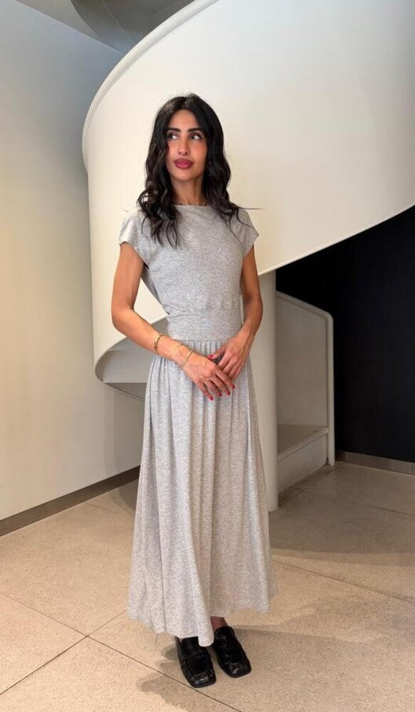 Draped Midi Dress