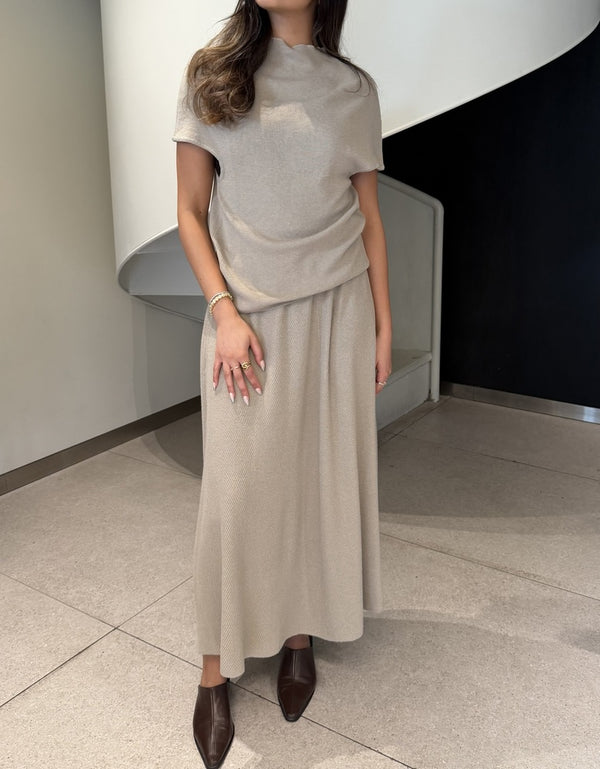 Cotton T-Shirt Skirt Set