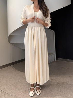 2 Piece Fitted Midi Dress