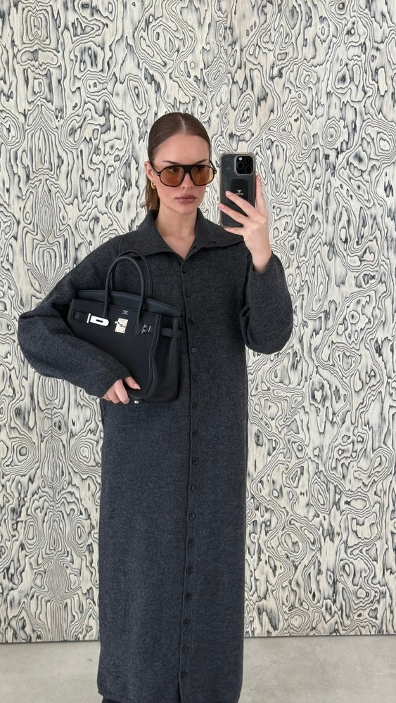 Cardigan + Sleeveless Dress