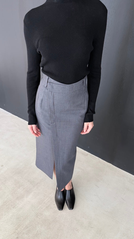 Front Slit Skirt
