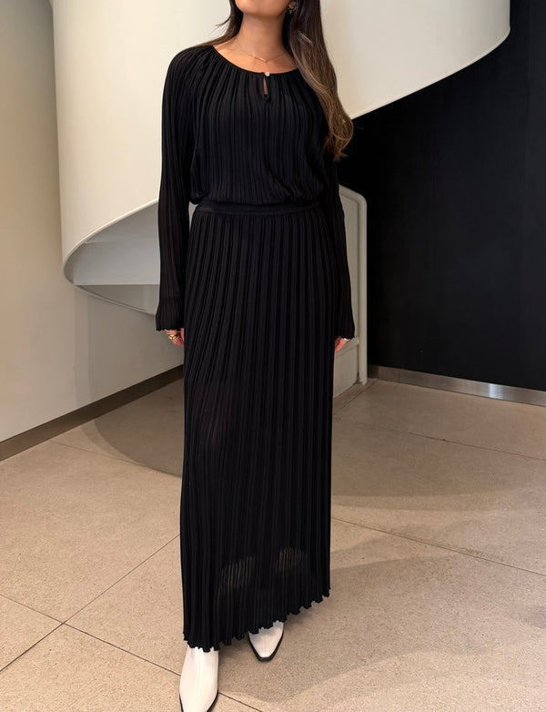 Two Piece Pleated Set