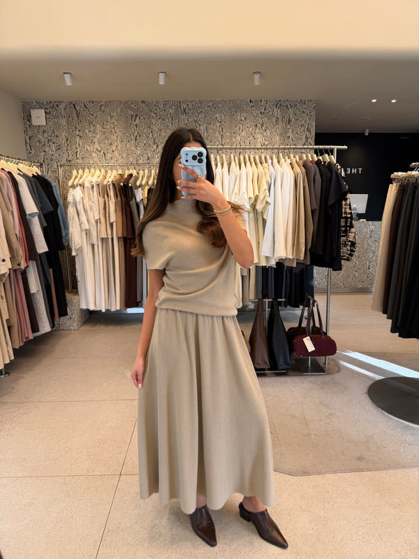 Cotton T-Shirt Skirt Set