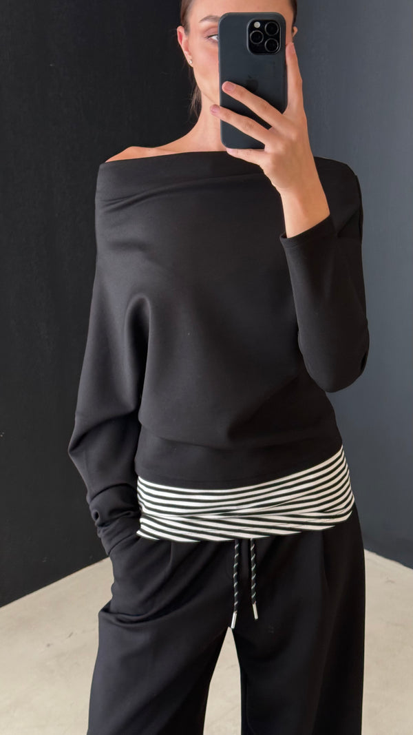 Striped Detail Tracksuit