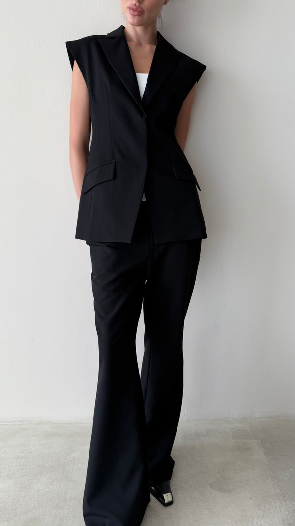 Blazer Vest Pants Set
