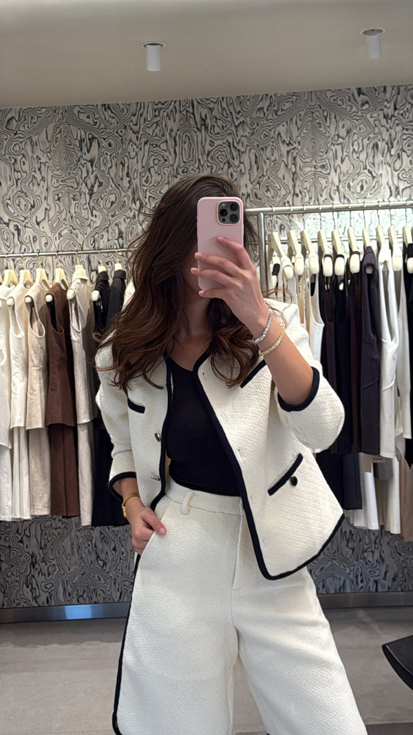 Tweed Jacket + Short Set