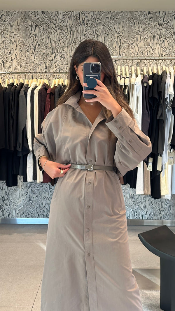 High Neck Long Dress Belt