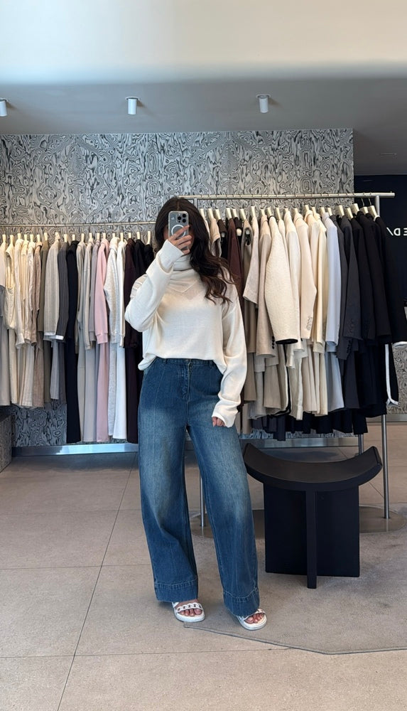 Scarf Detail Sweater