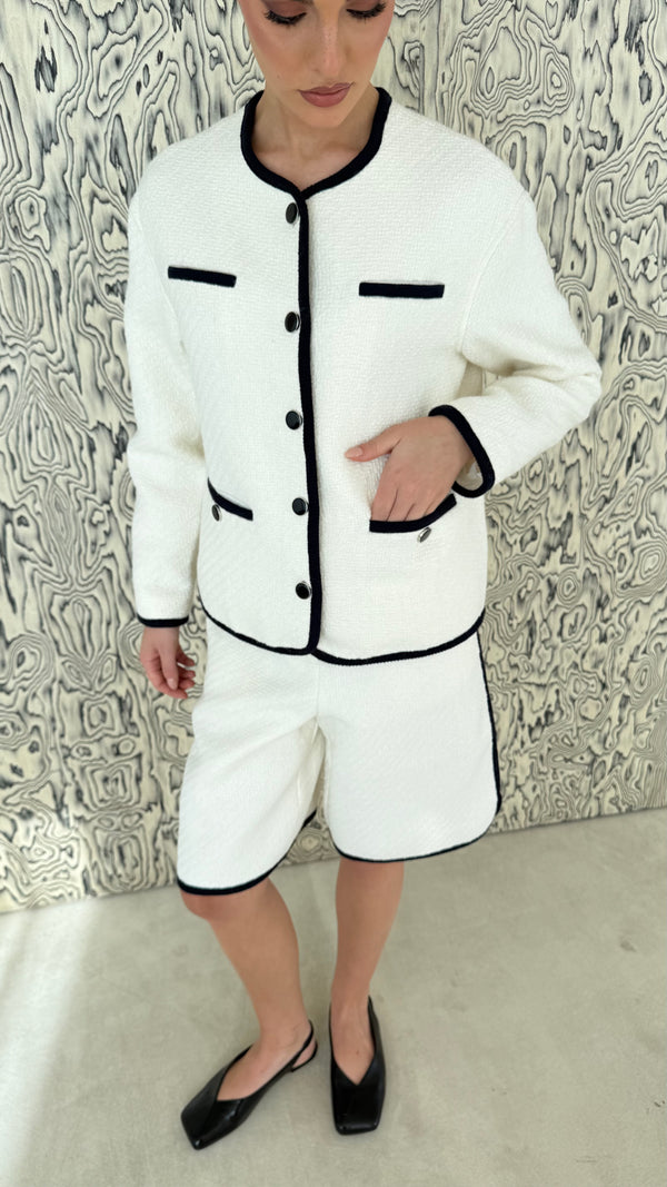 Tweed Jacket + Short Set