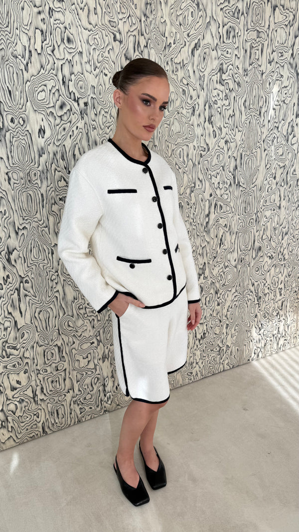 Tweed Jacket + Short Set