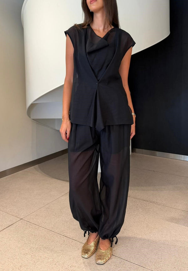 Sheer Mesh Top + Pants