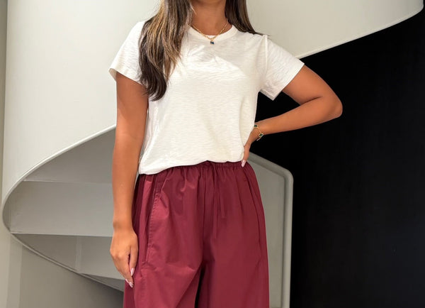 Slub Textured Top