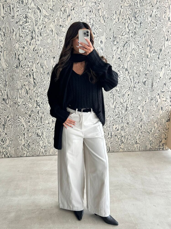 Wide Leg With Belt
