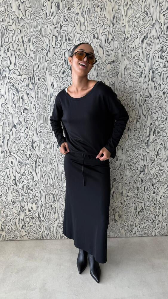 Comfy Long Sleeve + Skirt