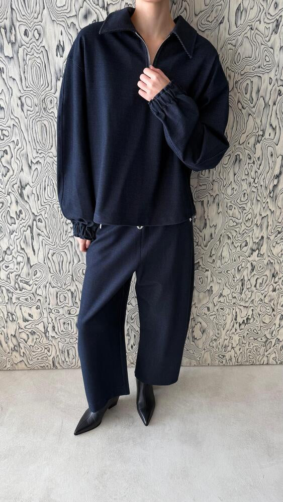Zip Polo Sweatsuit