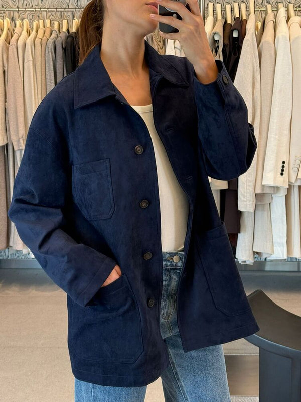 Dusty Suede Work Jacket
