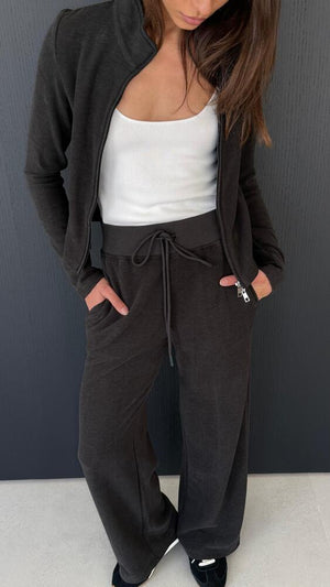 Zip Jacket + Pants Set
