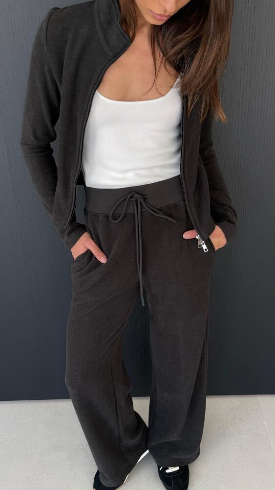 Zip Jacket + Pants Set