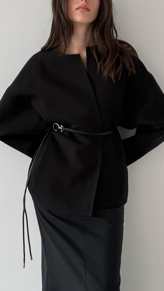 Belted Blazer