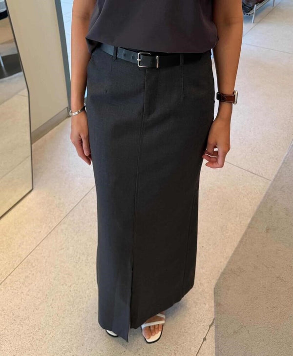 Maxi Front Slit Skirt