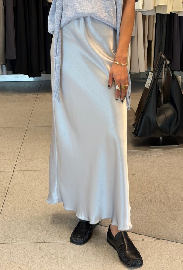 Satin Maxi Skirt