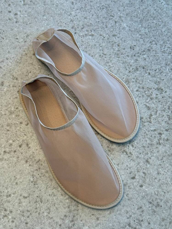 Mesh Slip-On Ballet Flats