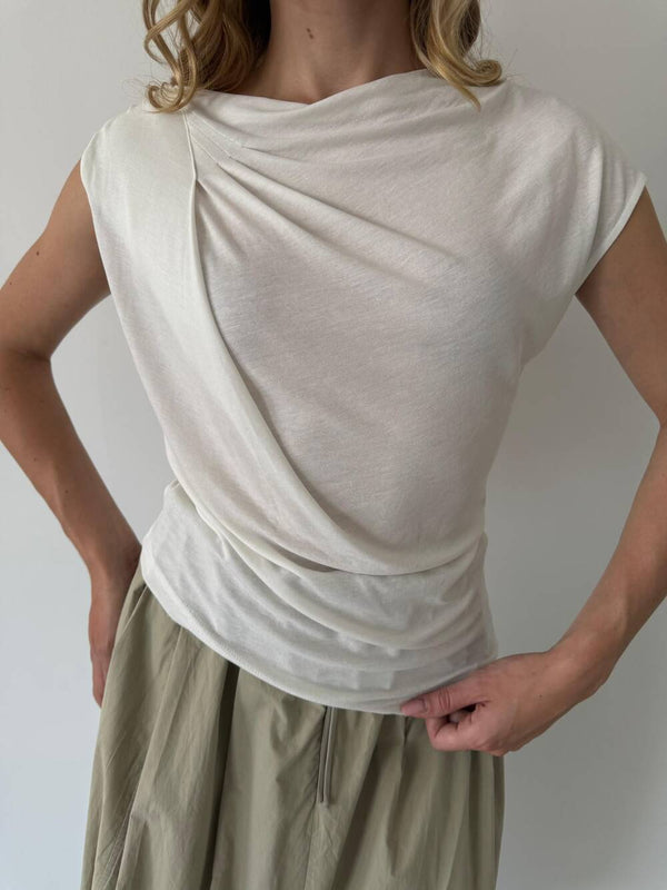 Soft Draped T-Shirt
